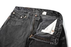画像6: 97' Used Levi's 505 Denim Pants Black made in USA リーバイス (6)