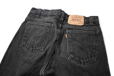 画像4: 94' Used Levi's 505 Denim Pants Black made in USA リーバイス (4)