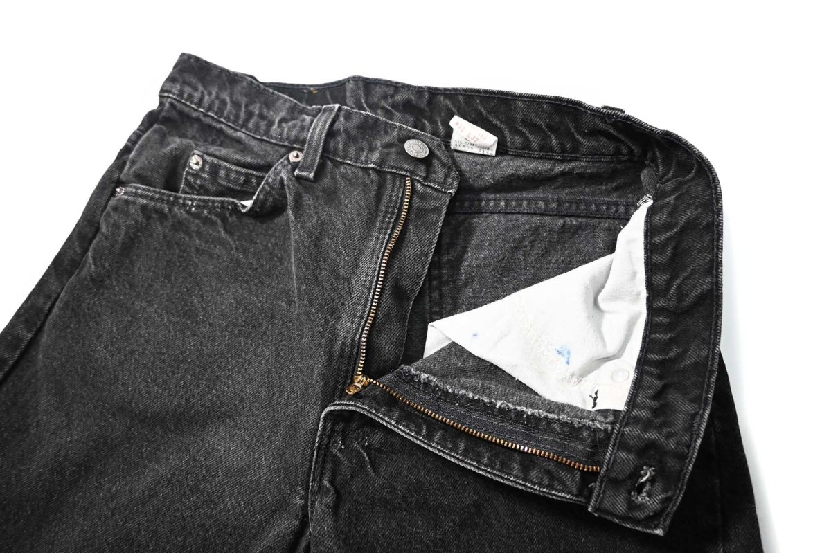 画像6: 94' Used Levi's 505 Denim Pants Black made in USA リーバイス (6)