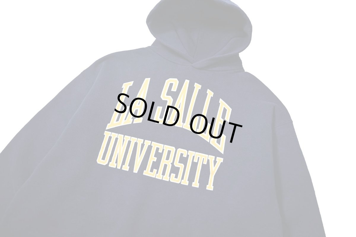 画像2: Used Russell Athletic Print Sweat Hoodie "La Salle University" made in USA (2)