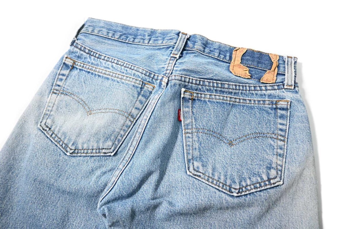 画像5: 80s Used Levi's 501 Denim Pants made in USA リーバイス (5)