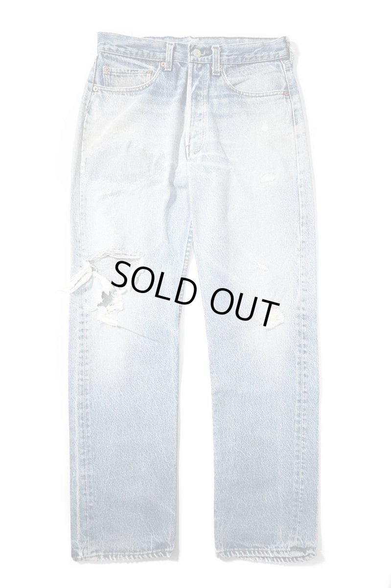 画像1: 80s Used Levi's 501 Denim Pants made in USA リーバイス (1)