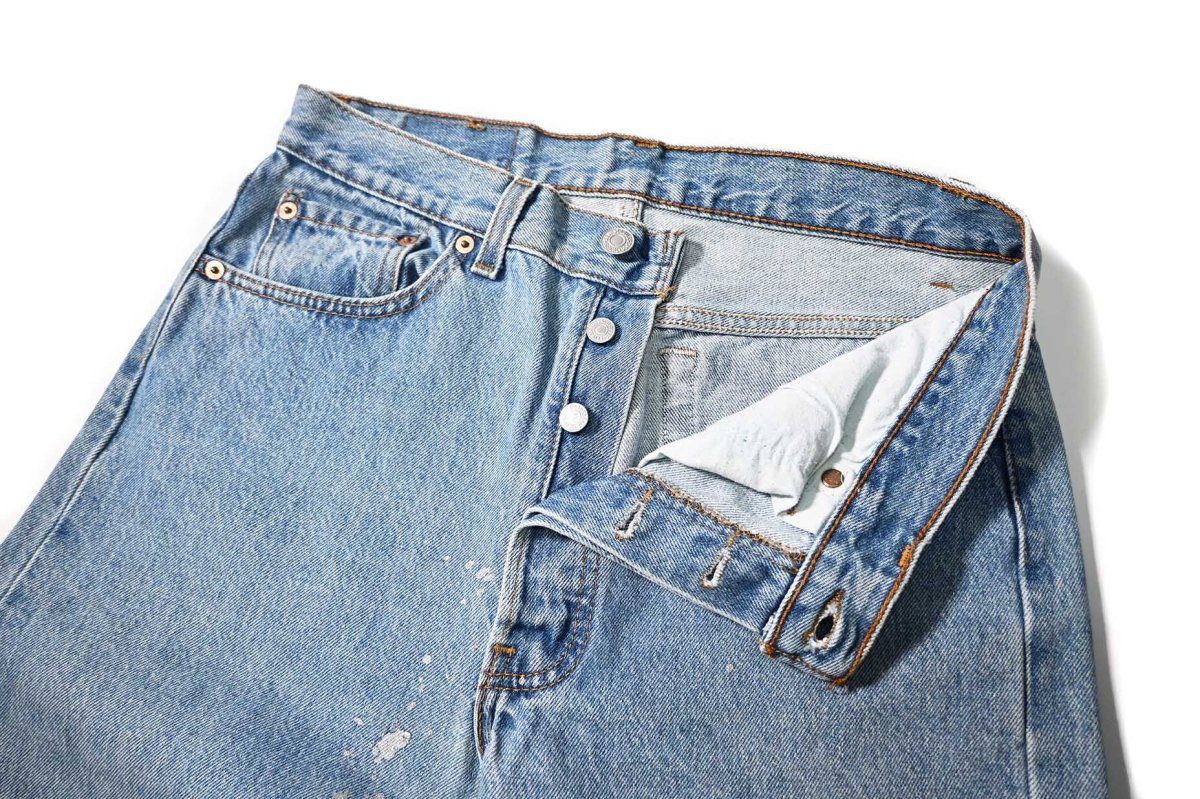 画像7: 94' Used Levi's 501 Denim Pants made in USA リーバイス (7)
