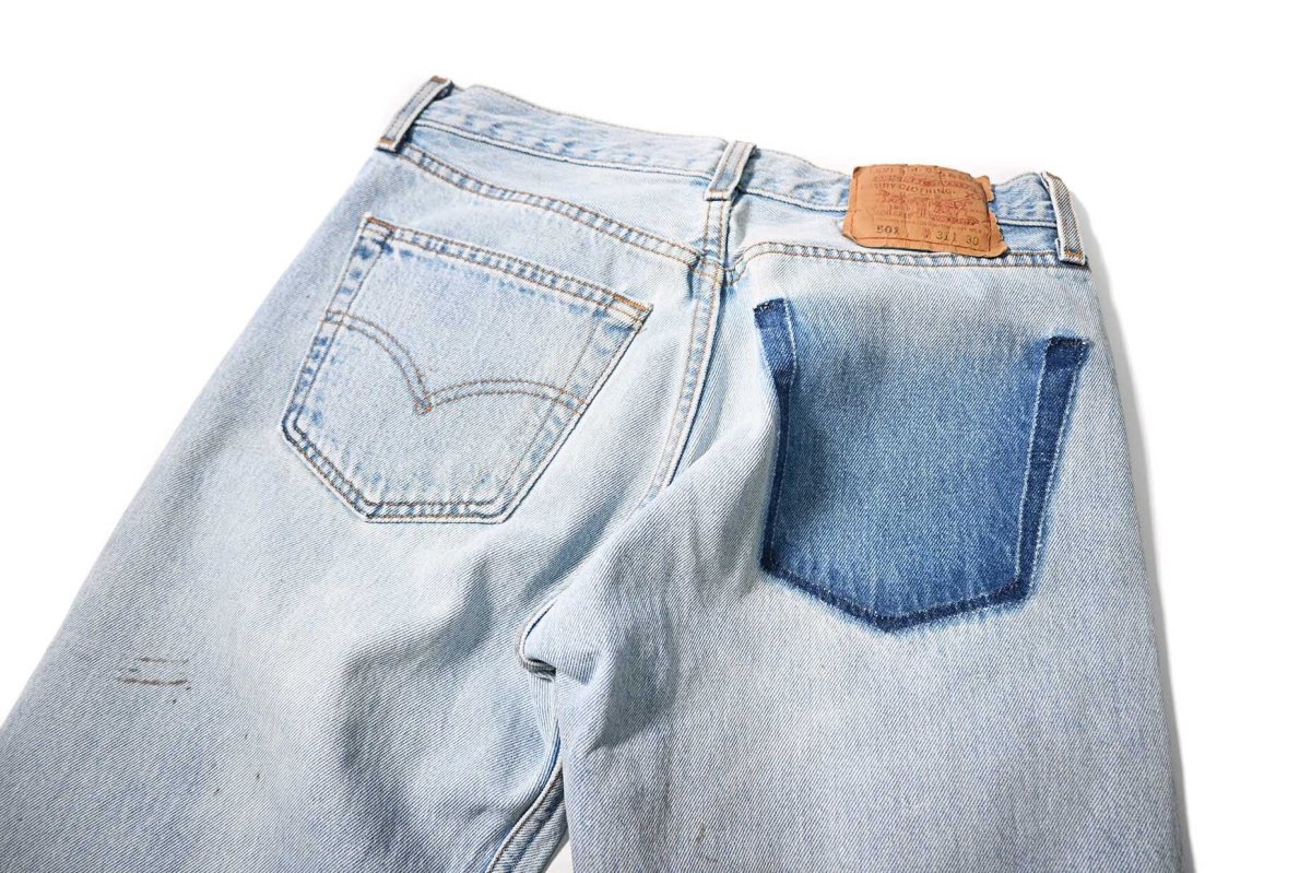 画像5: 98' Used Levi's 501 Denim Pants made in USA リーバイス (5)