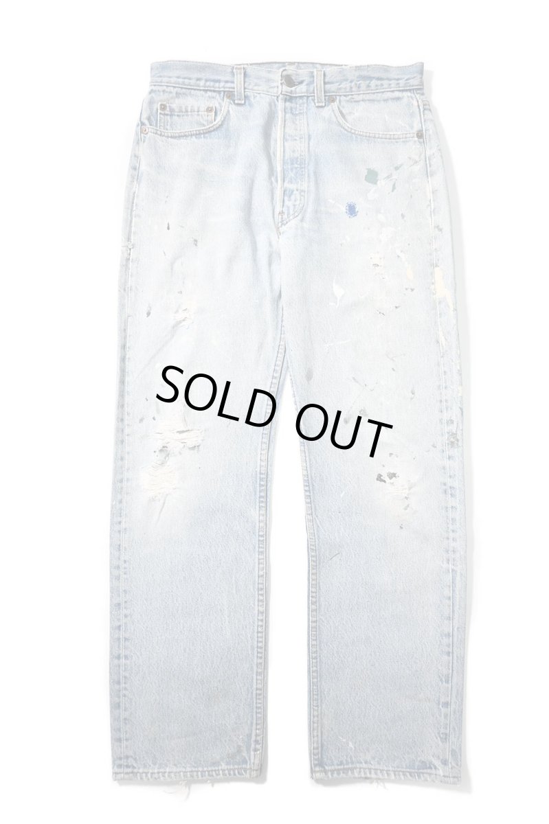 画像1: 80s Used Levi's 501 Denim Pants made in USA リーバイス (1)