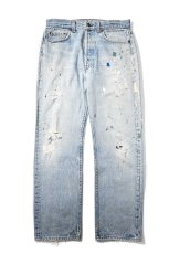 画像1: 80s Used Levi's 501 Denim Pants made in USA リーバイス (1)