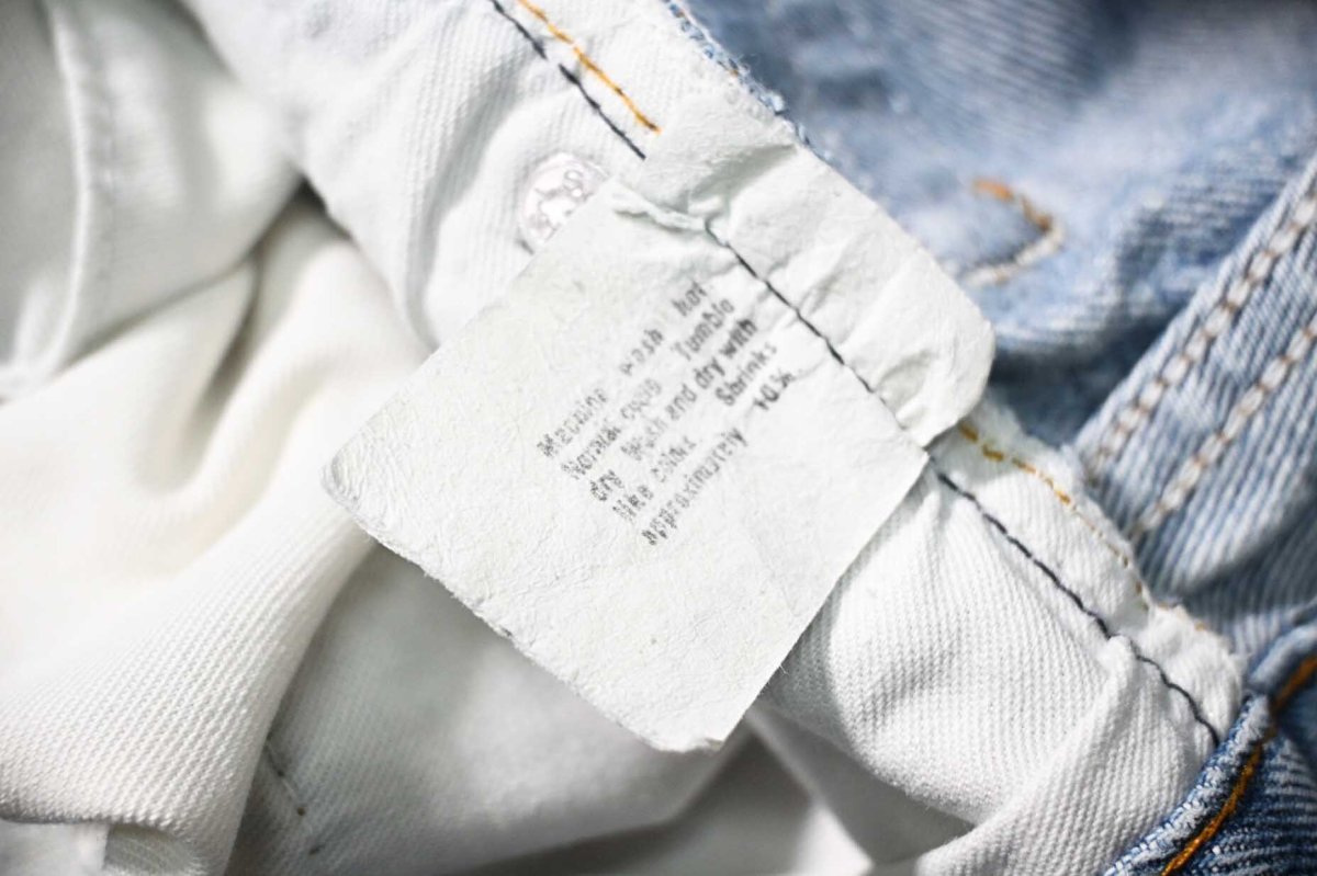画像8: 80s Used Levi's 501 Denim Pants made in USA リーバイス (8)