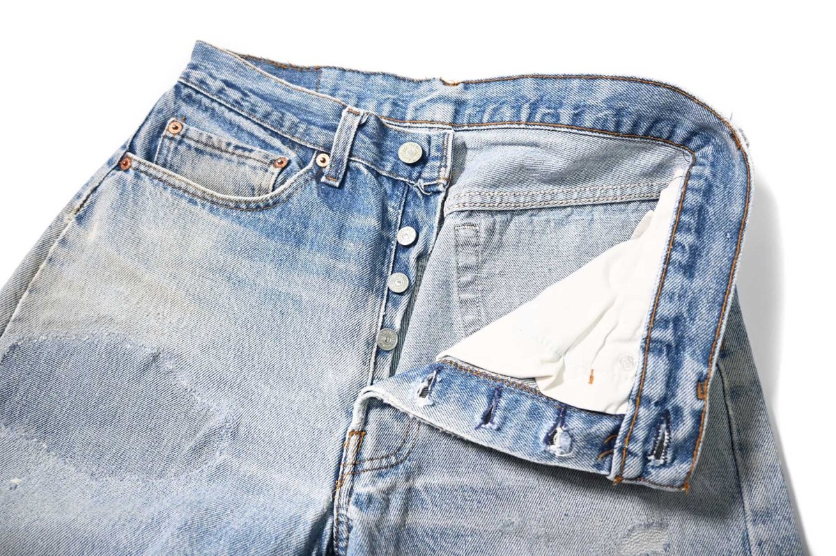 画像7: 80s Used Levi's 501 Denim Pants made in USA リーバイス (7)