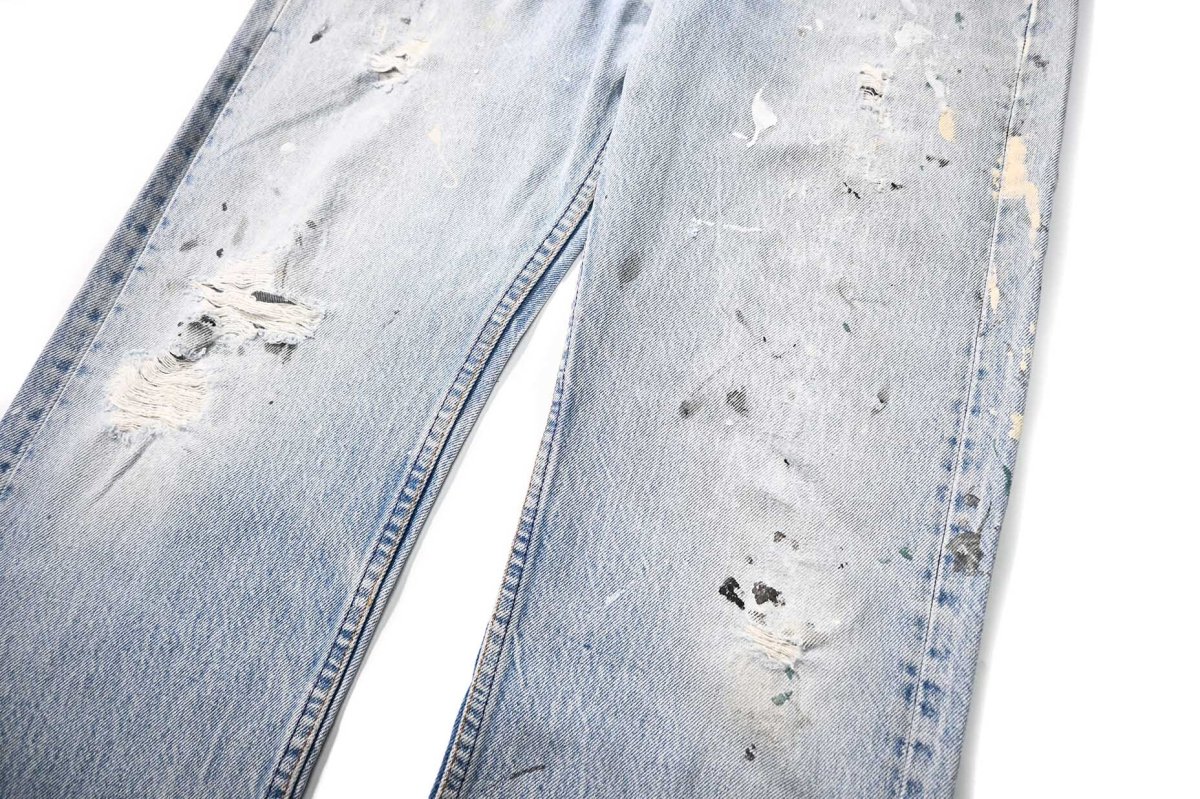 画像4: 80s Used Levi's 501 Denim Pants made in USA リーバイス (4)