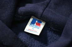 画像4: Used Russell Athletic Print Sweat Hoodie "La Salle University" made in USA (4)