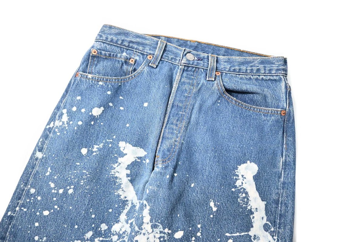 画像2: 93' Used Levi's 501 Denim Pants made in USA リーバイス (2)
