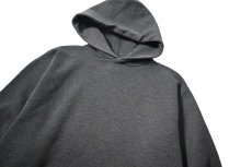 画像2: Used Russell Athletic Blank Sweat Hoodie Charcoal (2)