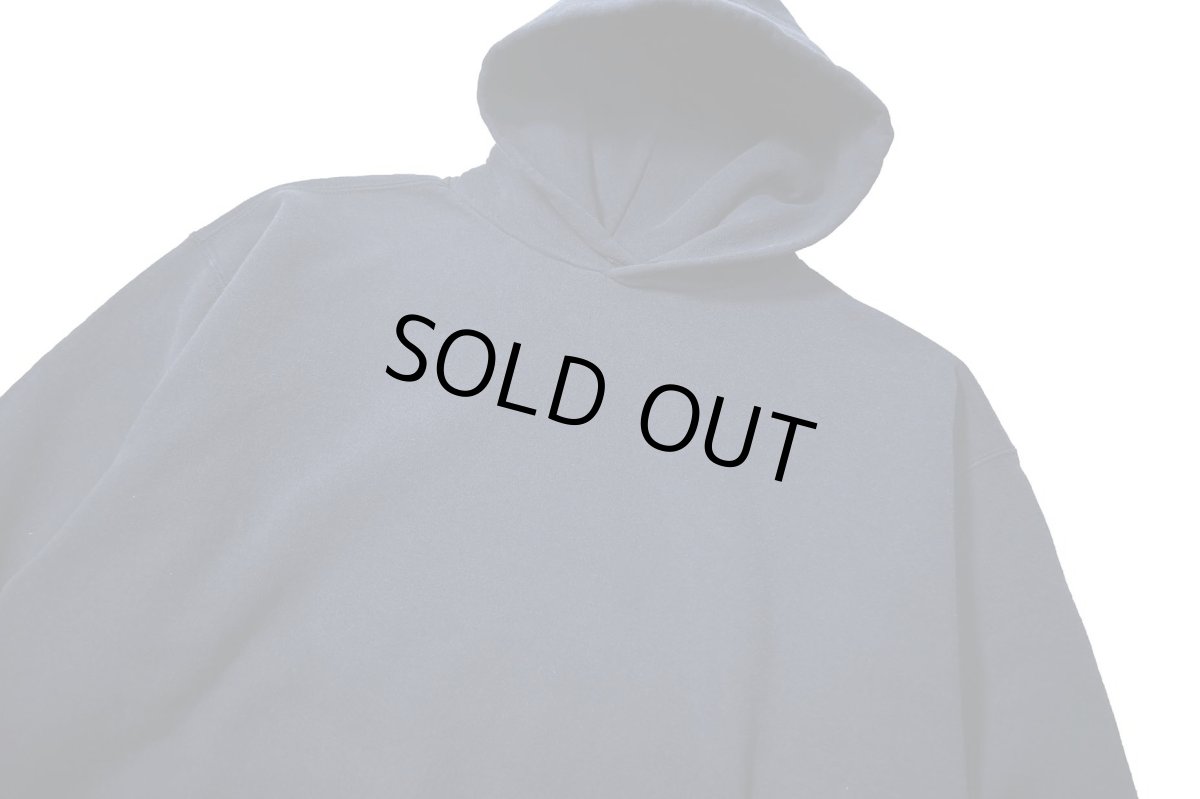 画像2: Used Russell Athletic Blank Sweat Hoodie Navy (2)