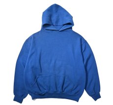 画像1: Used Russell Athletic Blank Sweat Hoodie Blue made in USA (1)