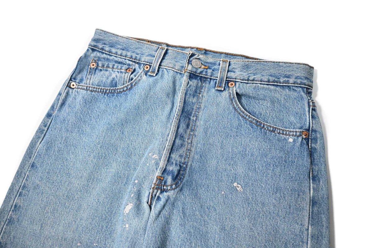 画像2: 94' Used Levi's 501 Denim Pants made in USA リーバイス (2)