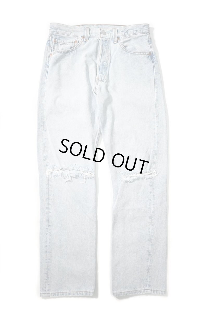 画像1: 98' Used Levi's 501 Denim Pants made in USA リーバイス (1)