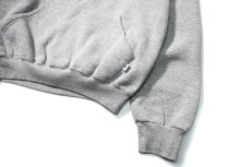 画像3: Used Russell Athletic Blank Sweat Hoodie Grey (3)