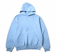 画像1: Used Russell Athletic Blank Sweat Hoodie Sax (1)