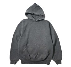 画像1: Used Russell Athletic Blank Sweat Hoodie Charcoal (1)