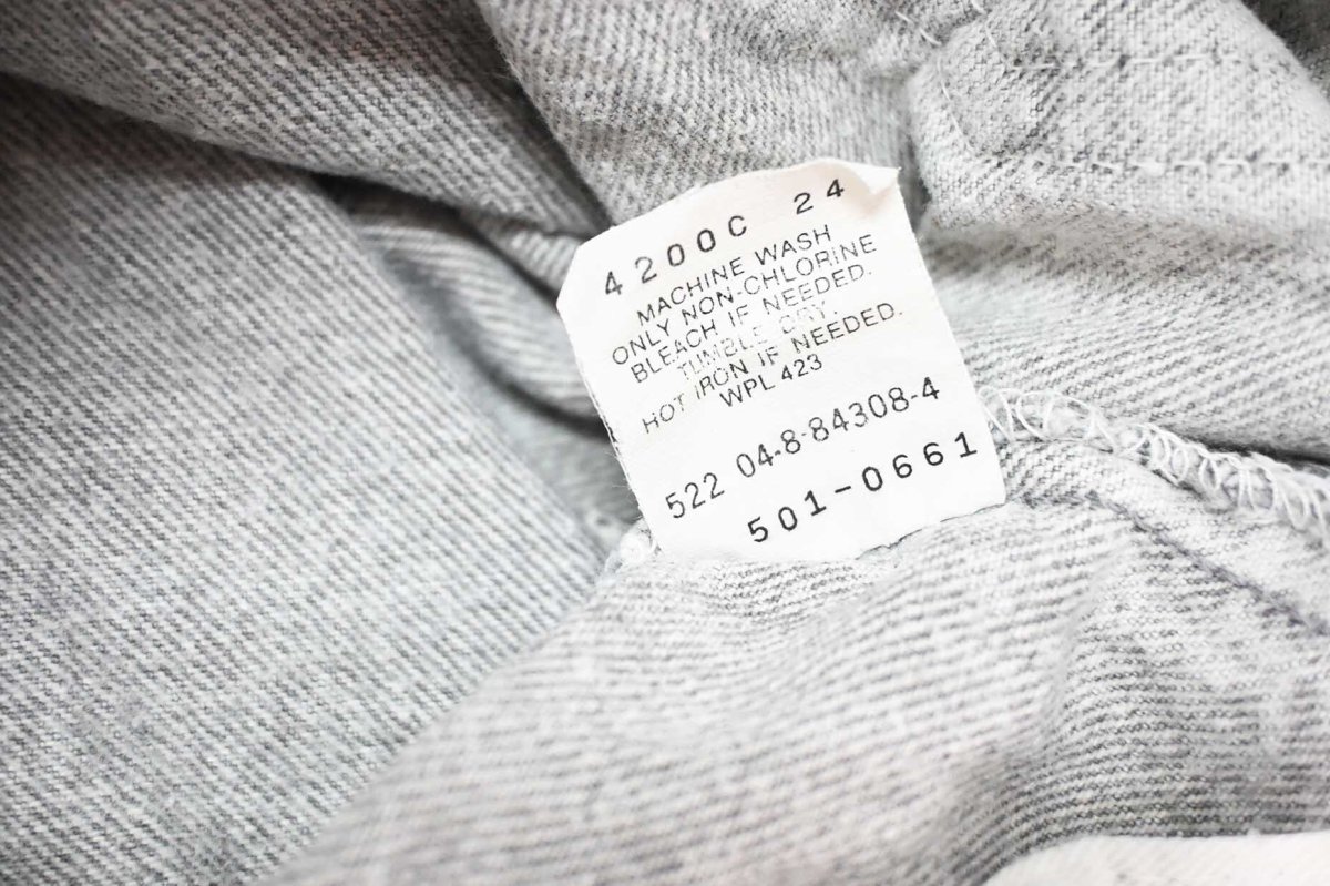 画像8: 88' Used Levi's 501 Denim Pants made in USA リーバイス (8)