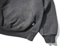 画像3: Used Russell Athletic Blank Sweat Hoodie Charcoal (3)