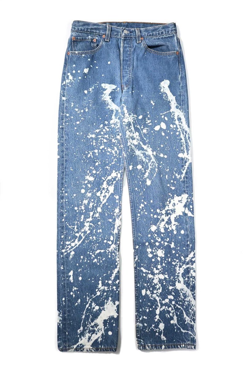 画像1: 93' Used Levi's 501 Denim Pants made in USA リーバイス (1)