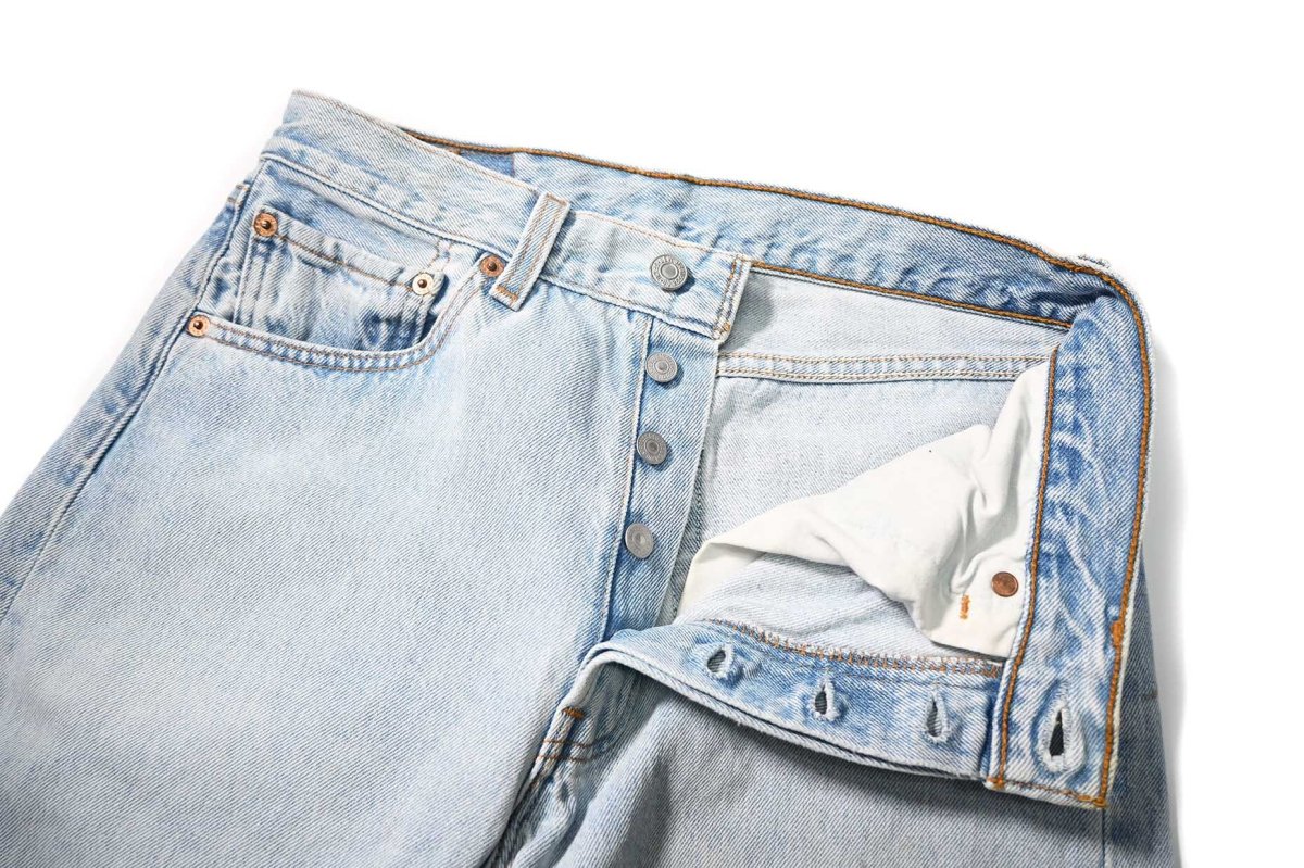 画像7: 98' Used Levi's 501 Denim Pants made in USA リーバイス (7)