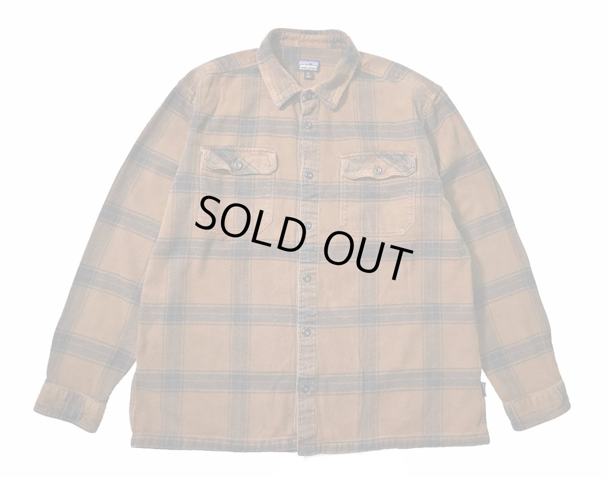 画像1: Used patagonia Fjord Flannel Shirt パタゴニア (1)