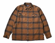 画像1: Used patagonia Fjord Flannel Shirt パタゴニア (1)