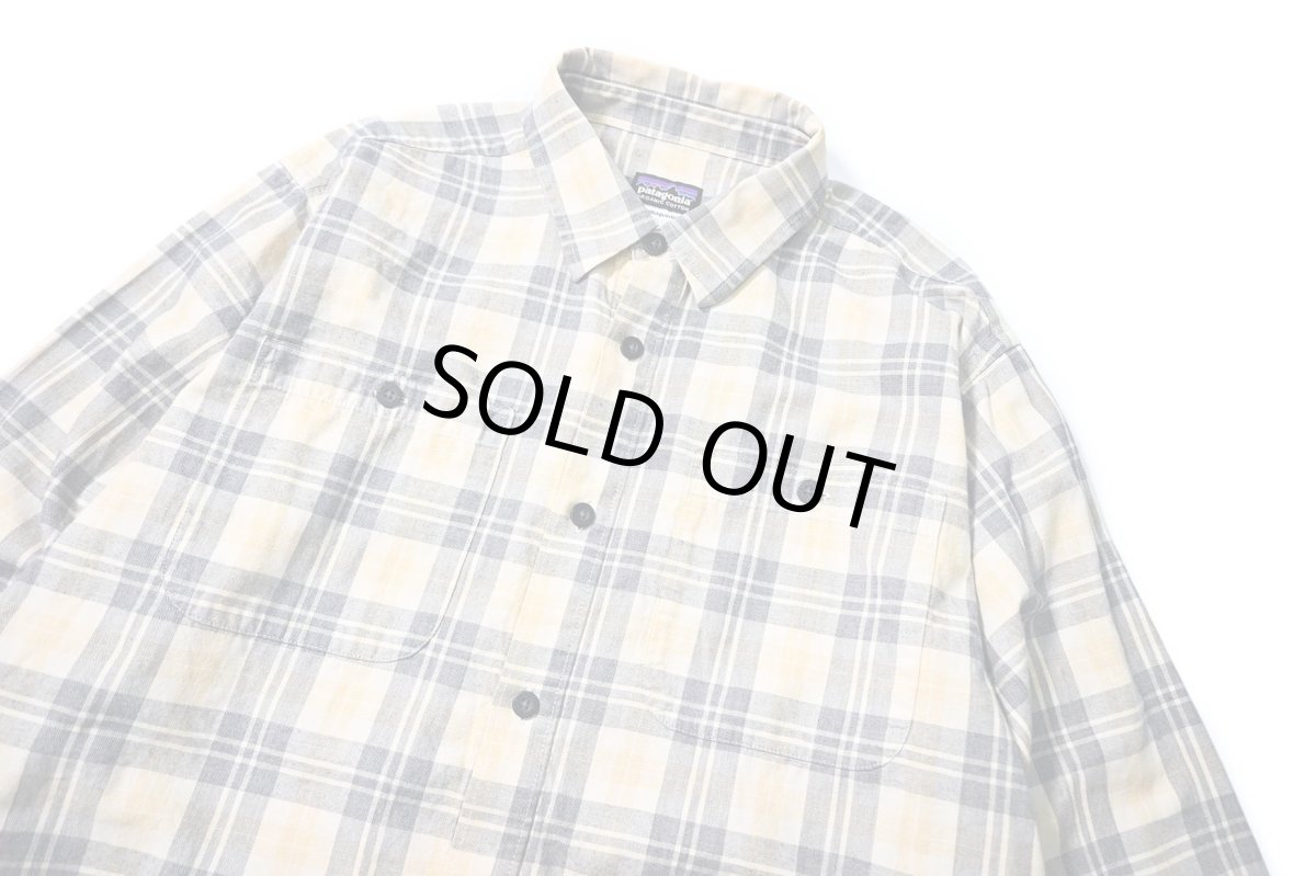 画像2: Used patagonia Pima Cotton Shirt パタゴニア (2)