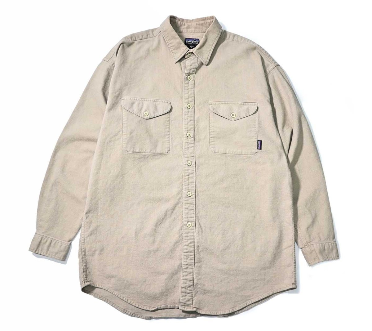 画像1: 01' Used patagonia Organic Cotton Shirt パタゴニア (1)