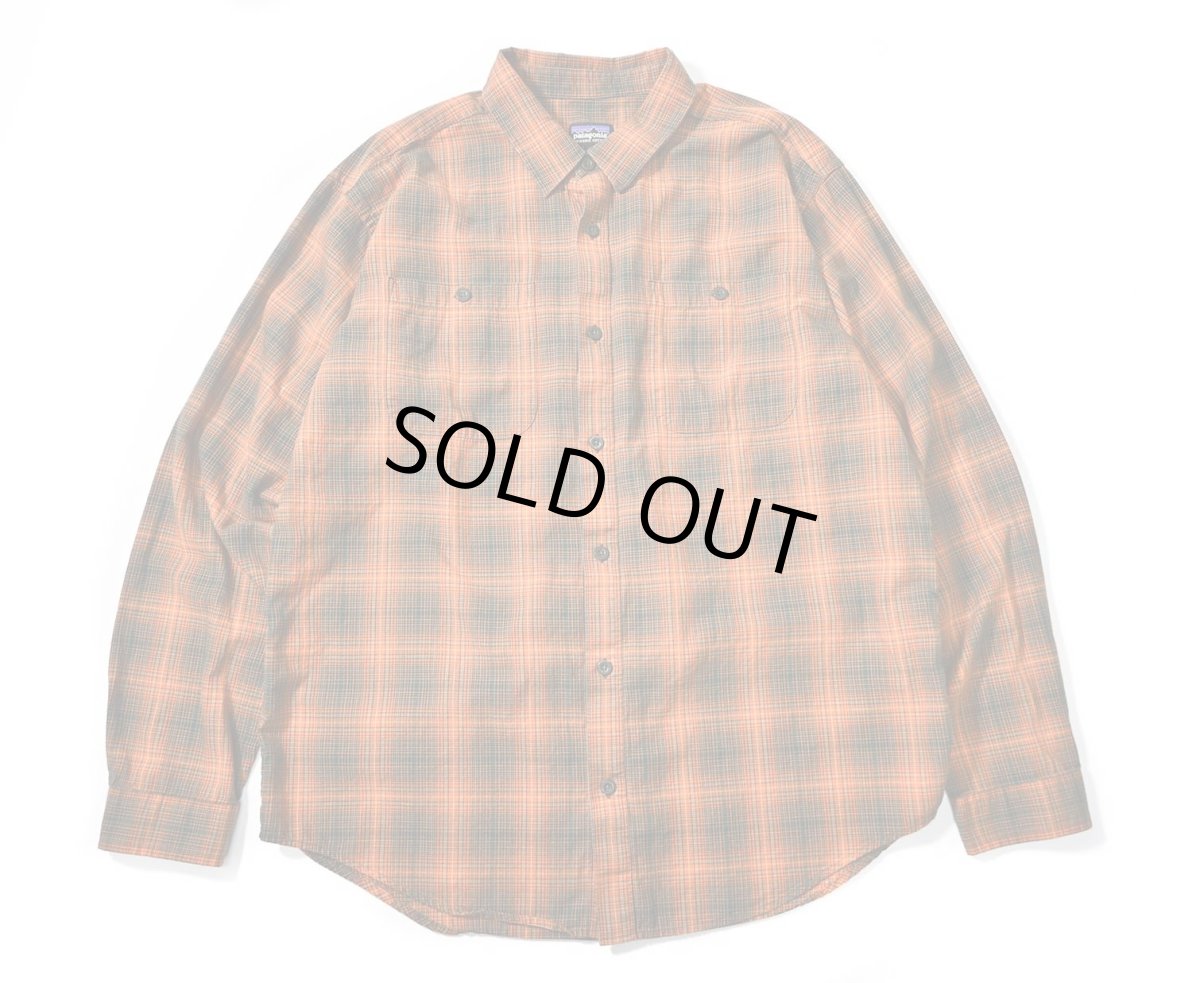 画像1: Used patagonia Pima Cotton Shirt パタゴニア (1)