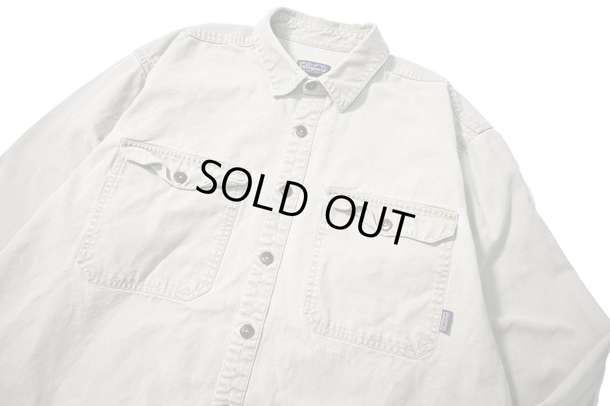 画像2: 90s Used patagonia Canvas Shirt パタゴニア (2)