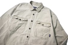 画像2: 90s Used patagonia Canvas Shirt パタゴニア (2)