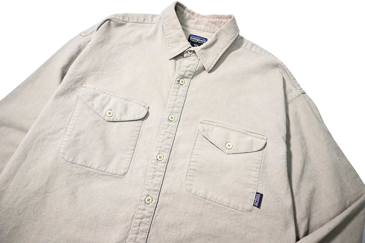 画像2: 01' Used patagonia Organic Cotton Shirt パタゴニア (2)