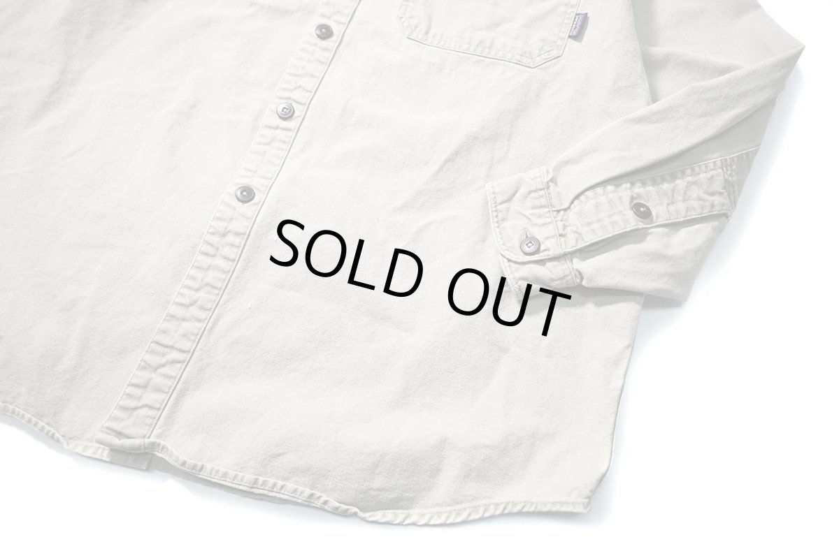 画像3: 90s Used patagonia Canvas Shirt パタゴニア (3)