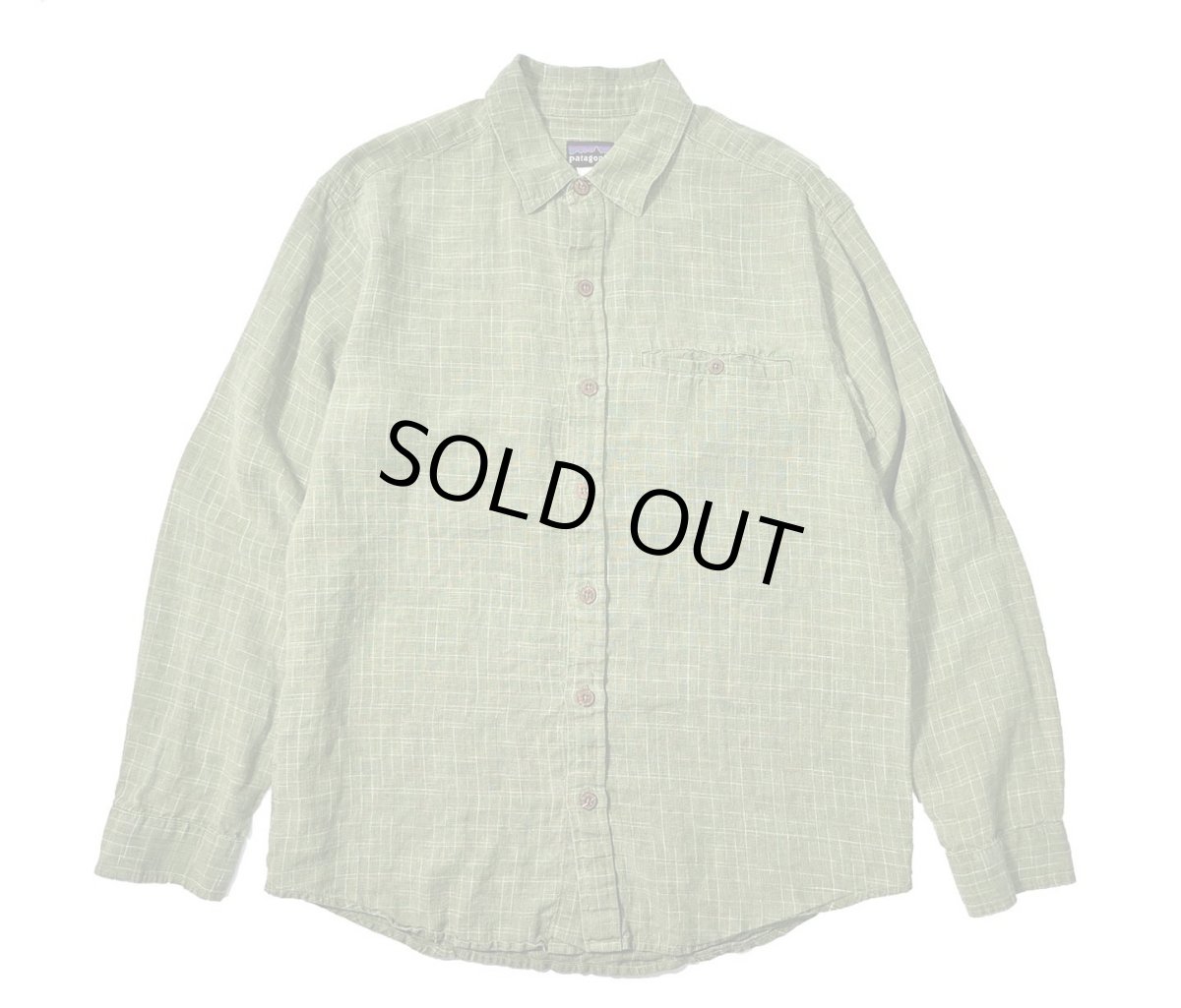 画像1: Used patagonia Hemp Shirt パタゴニア (1)