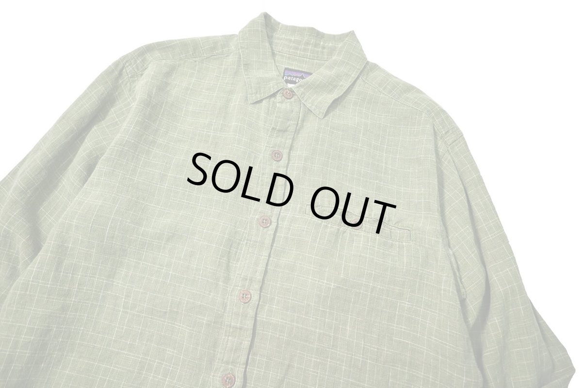 画像2: Used patagonia Hemp Shirt パタゴニア (2)