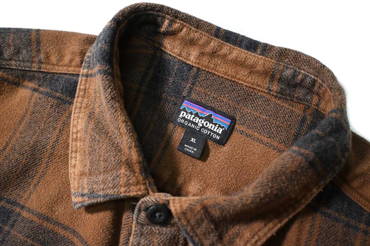 画像4: Used patagonia Fjord Flannel Shirt パタゴニア (4)