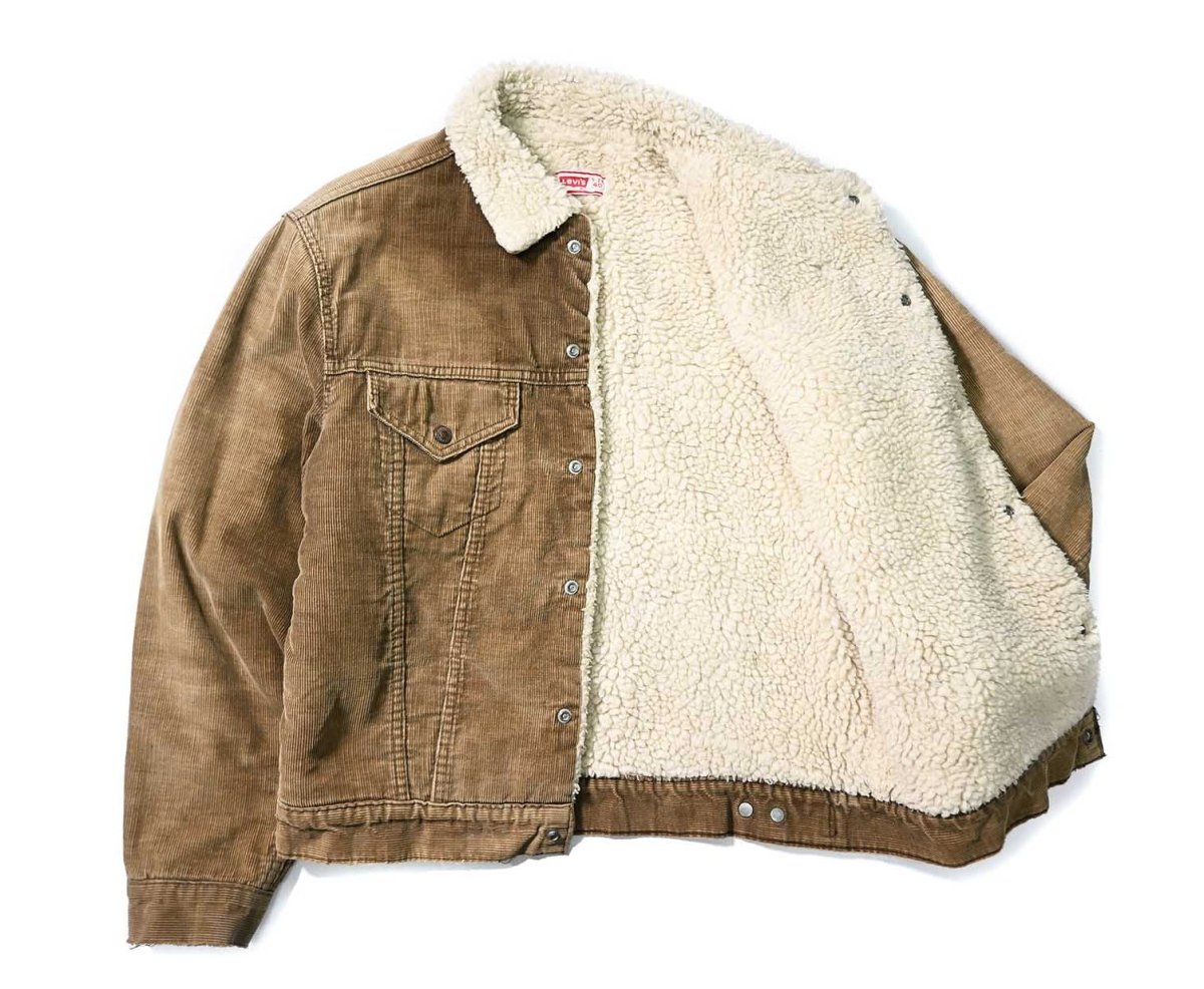 画像4: 70s Used Levi's Corduroy Sherpa Trucker Jacket made in USA (4)