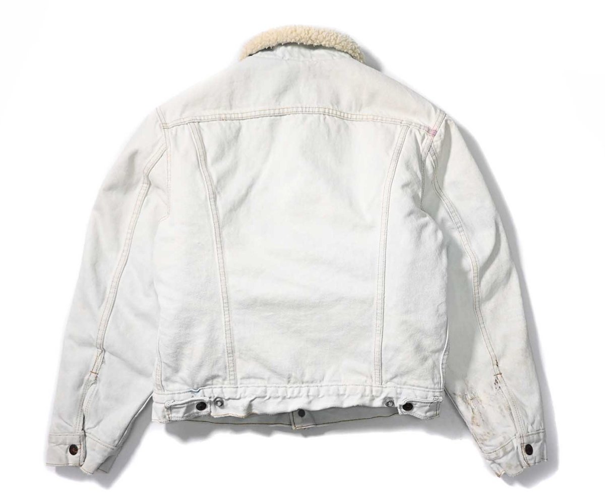 画像6: 70-80s Used Levi's Denim Sherpa Trucker Jacket made in USA (6)