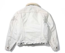 画像6: 70-80s Used Levi's Denim Sherpa Trucker Jacket made in USA (6)