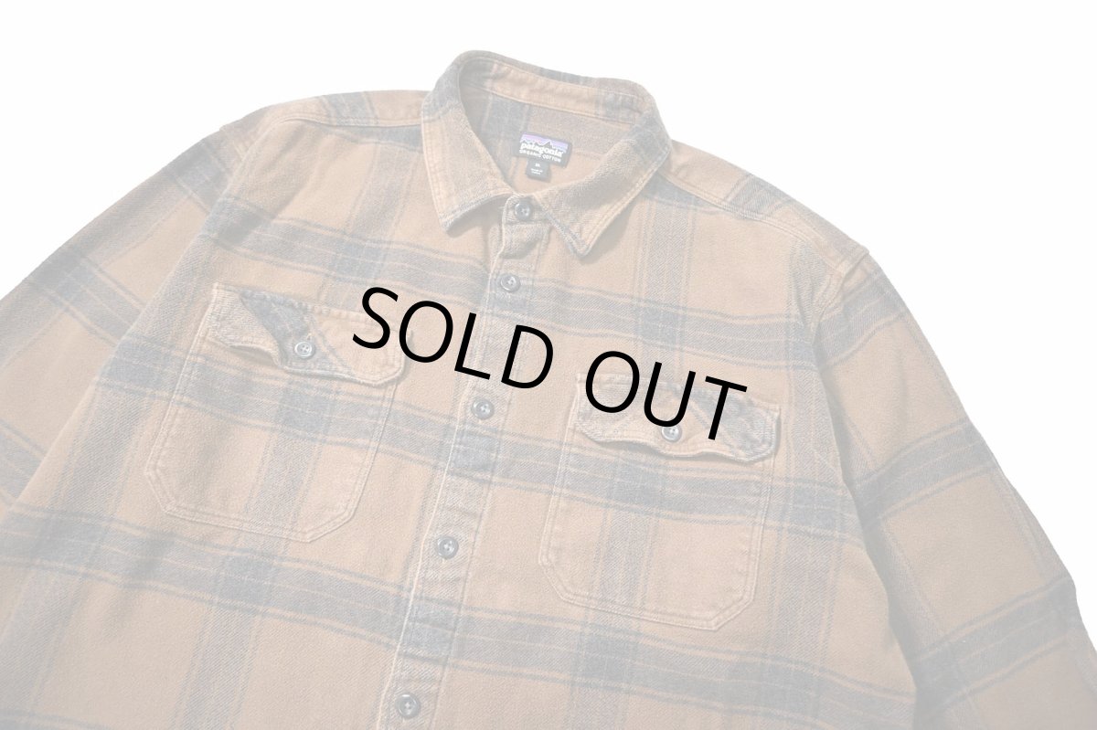 画像2: Used patagonia Fjord Flannel Shirt パタゴニア (2)