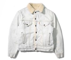 画像1: 70-80s Used Levi's Denim Sherpa Trucker Jacket made in USA (1)