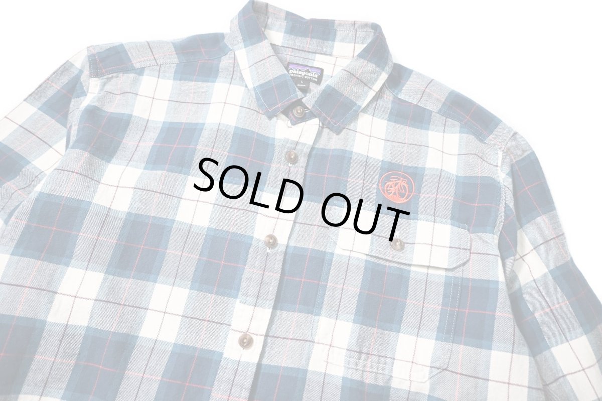画像2: Used patagonia Lightweight Fjord Flannel Shirt パタゴニア (2)