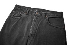 画像2: 92' Used Levi's 560 Denim Pants Black made in USA リーバイス (2)