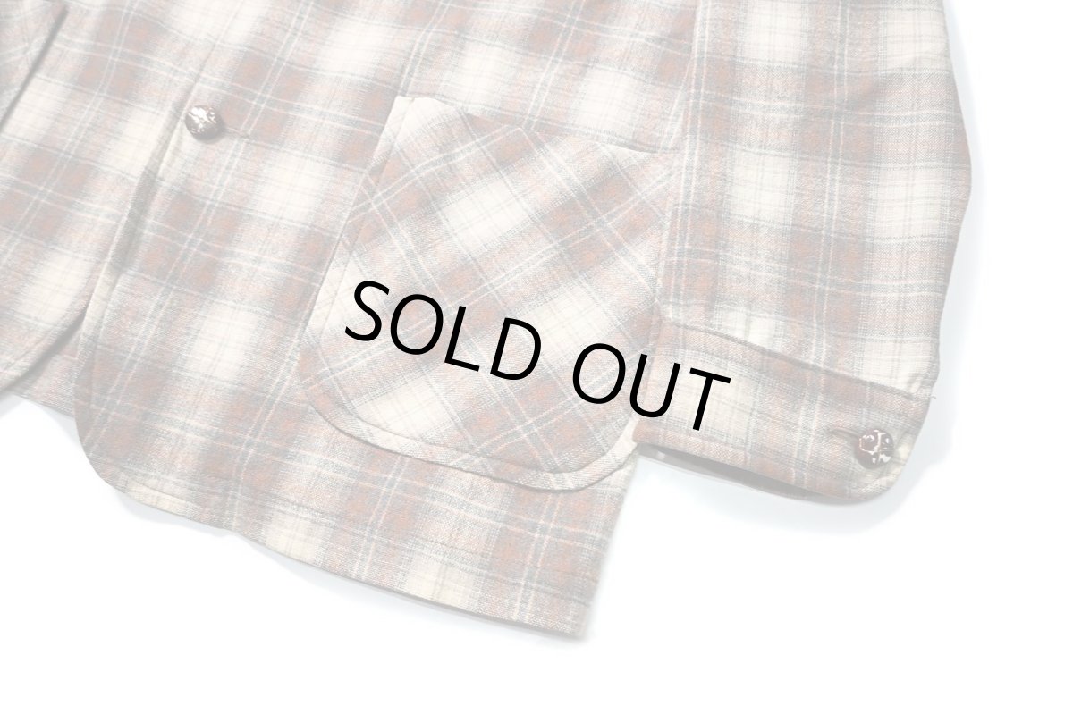 画像3: 70s Used Pendleton Wool Tailored Jacket made in USA (3)