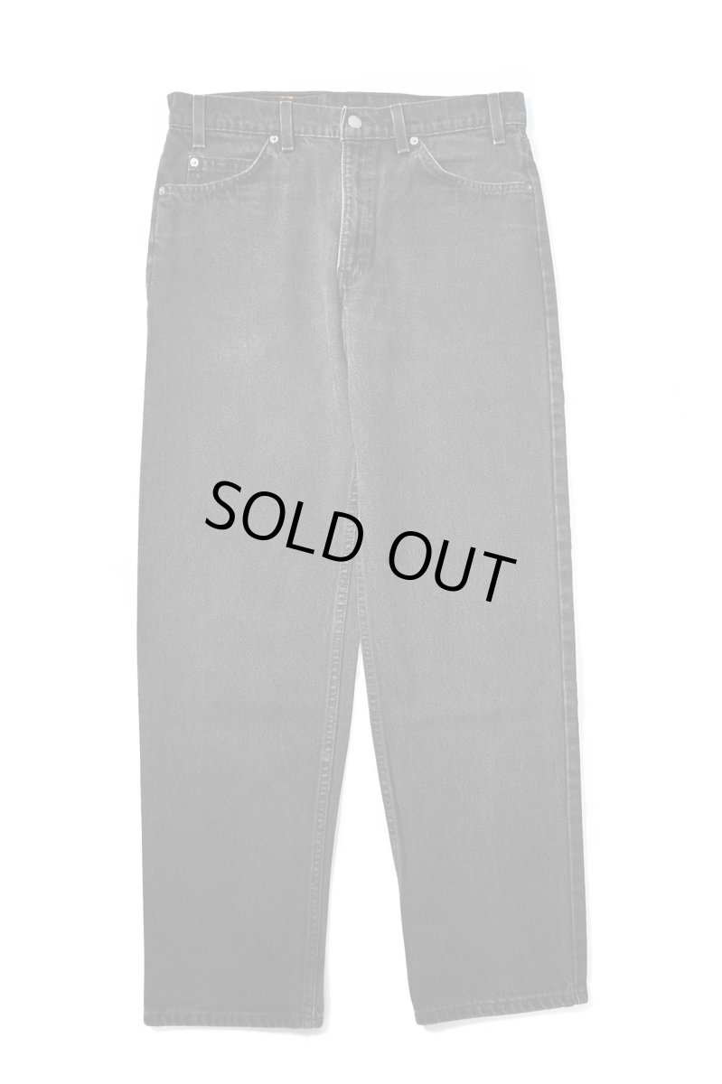 画像1: 97' Used Levi's 550 Denim Pants Black made in USA リーバイス (1)