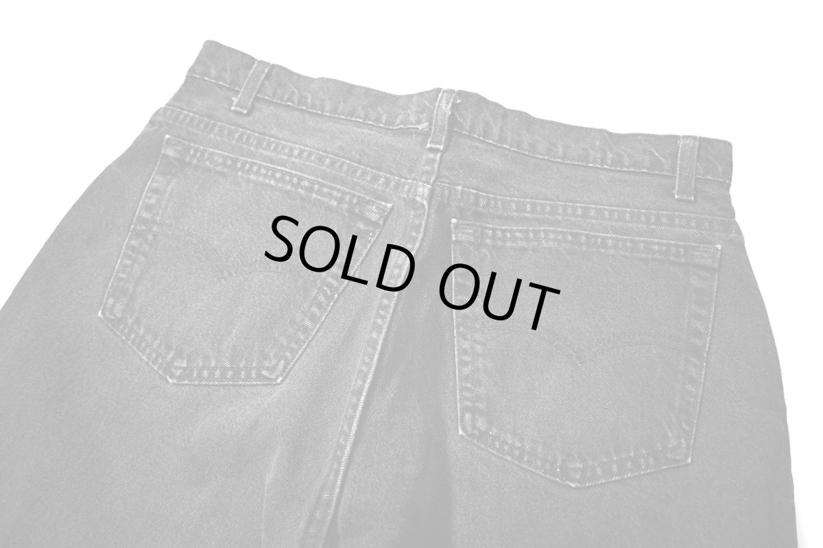 画像4: 92' Used Levi's 560 Denim Pants Black made in USA リーバイス (4)