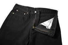 画像6: Used Levi's 550 Denim Pants Black リーバイス (6)